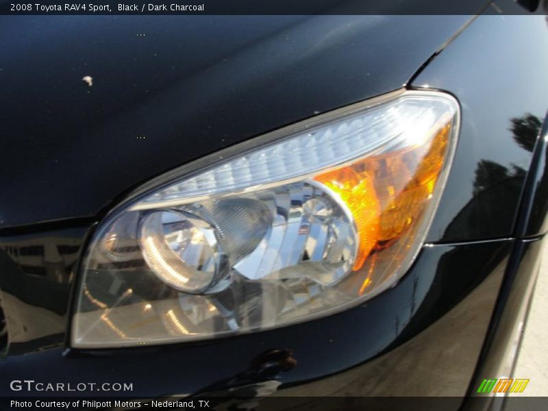 Black / Dark Charcoal 2008 Toyota RAV4 Sport