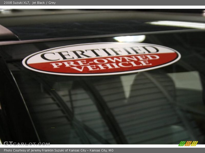 Jet Black / Grey 2008 Suzuki XL7