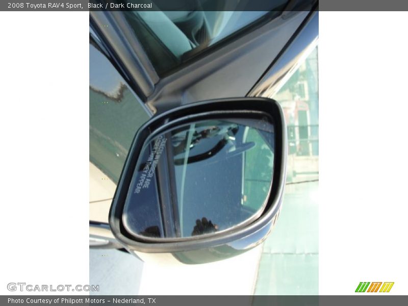 Black / Dark Charcoal 2008 Toyota RAV4 Sport