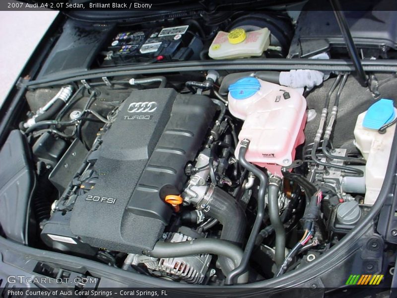 Brilliant Black / Ebony 2007 Audi A4 2.0T Sedan