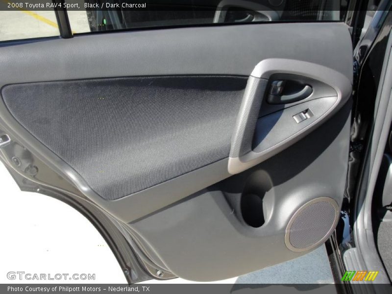 Black / Dark Charcoal 2008 Toyota RAV4 Sport