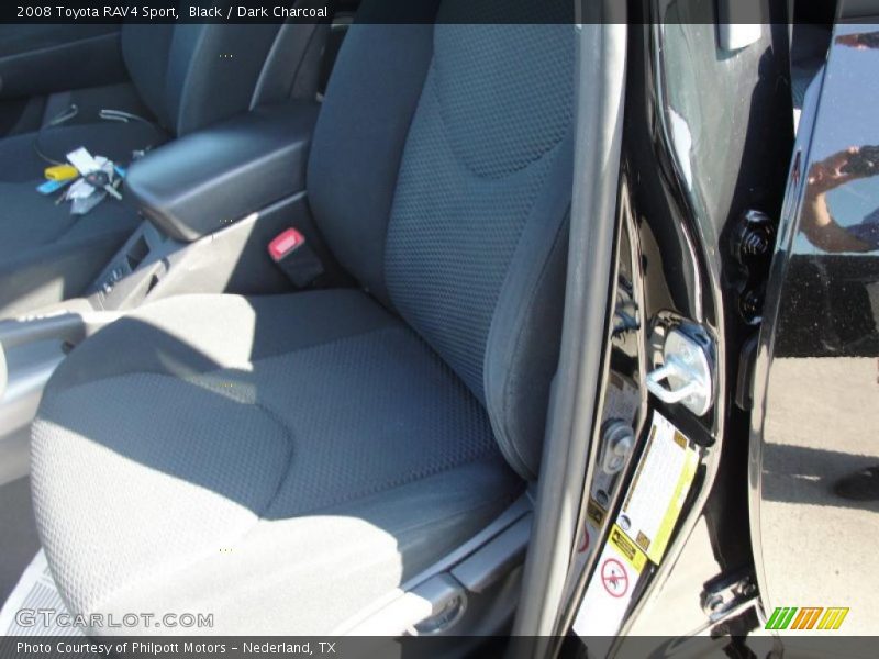 Black / Dark Charcoal 2008 Toyota RAV4 Sport