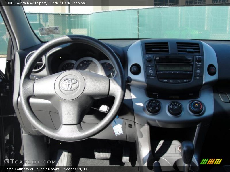 Black / Dark Charcoal 2008 Toyota RAV4 Sport