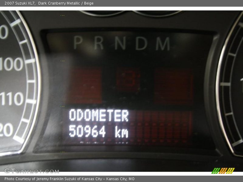 Dark Cranberry Metallic / Beige 2007 Suzuki XL7