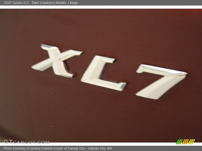 Dark Cranberry Metallic / Beige 2007 Suzuki XL7