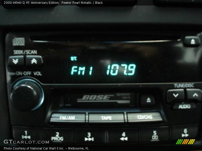 Pewter Pearl Metallic / Black 2000 Infiniti Q 45 Anniversary Edition