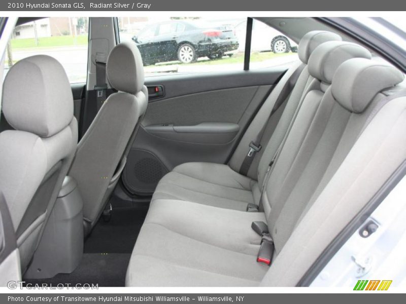 Radiant Silver / Gray 2010 Hyundai Sonata GLS