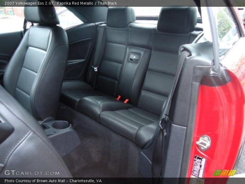 Paprika Red Metallic / Titan Black 2007 Volkswagen Eos 2.0T