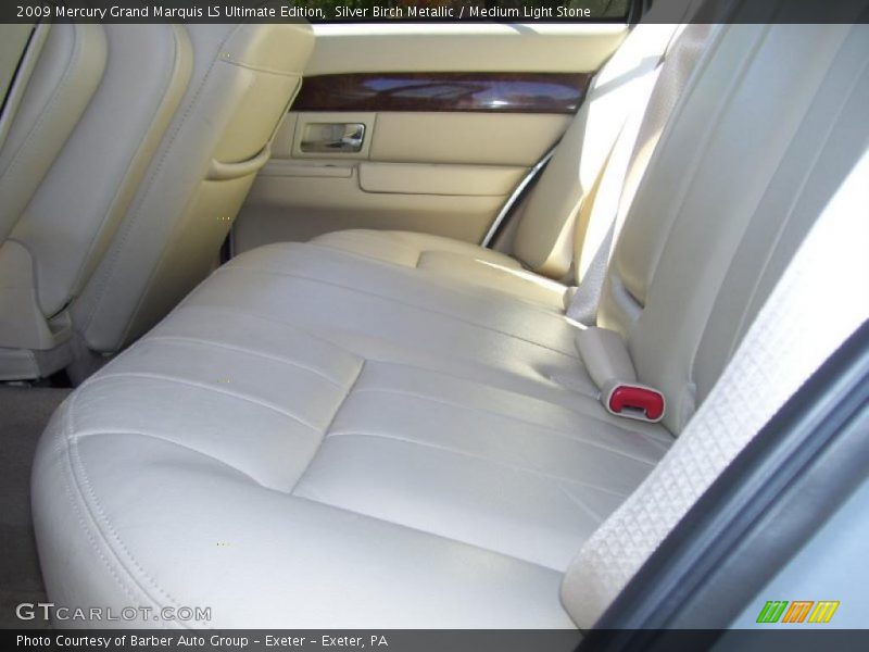 Silver Birch Metallic / Medium Light Stone 2009 Mercury Grand Marquis LS Ultimate Edition