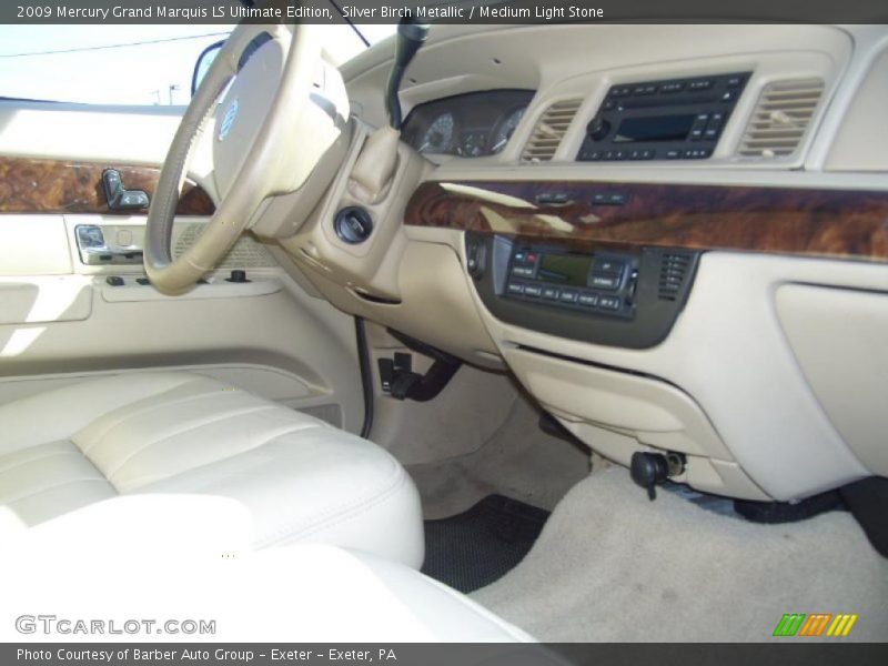 Silver Birch Metallic / Medium Light Stone 2009 Mercury Grand Marquis LS Ultimate Edition
