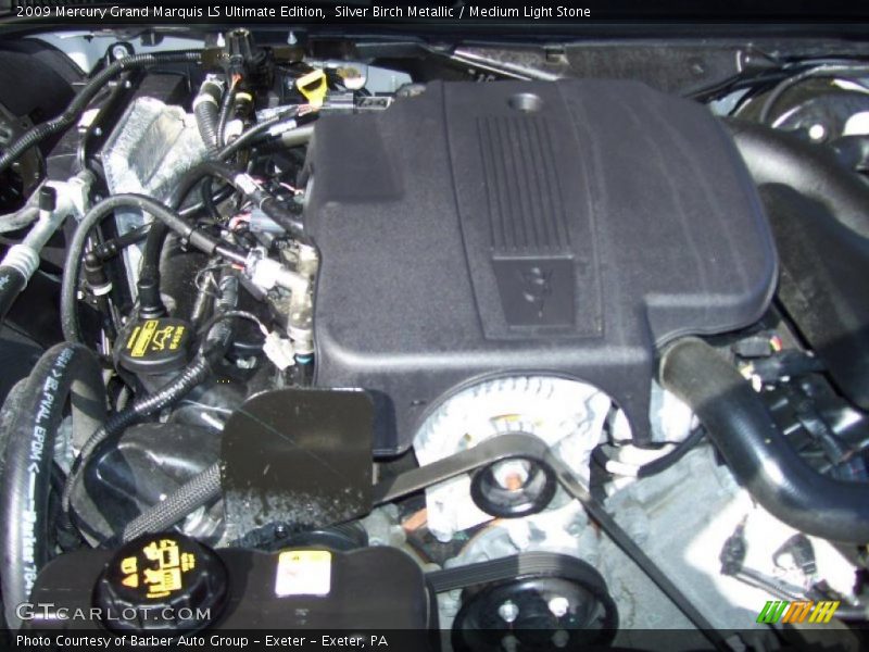 Silver Birch Metallic / Medium Light Stone 2009 Mercury Grand Marquis LS Ultimate Edition