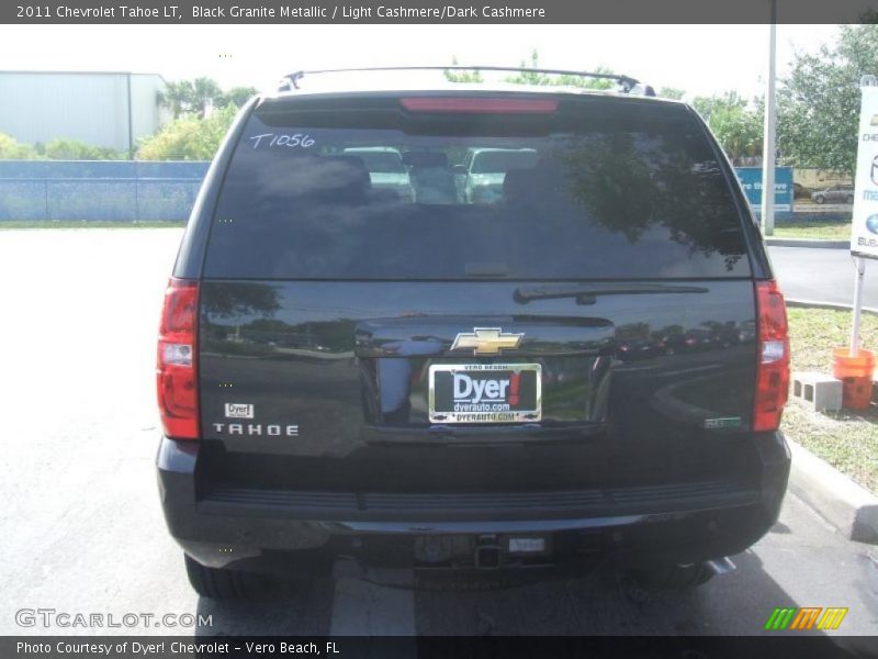 Black Granite Metallic / Light Cashmere/Dark Cashmere 2011 Chevrolet Tahoe LT