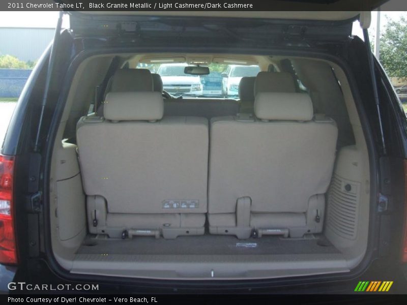 Black Granite Metallic / Light Cashmere/Dark Cashmere 2011 Chevrolet Tahoe LT