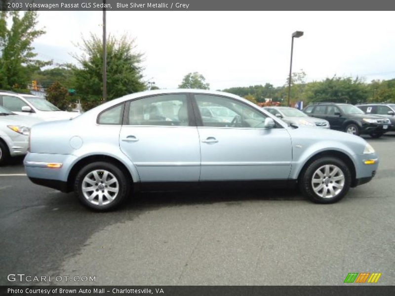 Blue Silver Metallic / Grey 2003 Volkswagen Passat GLS Sedan