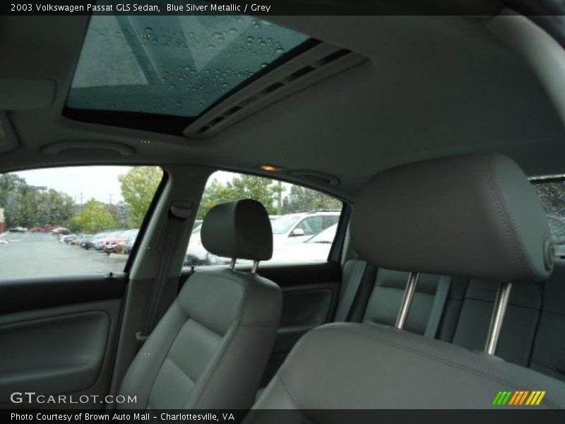 Blue Silver Metallic / Grey 2003 Volkswagen Passat GLS Sedan