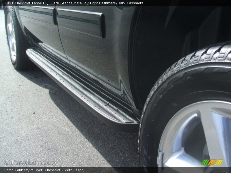 Black Granite Metallic / Light Cashmere/Dark Cashmere 2011 Chevrolet Tahoe LT