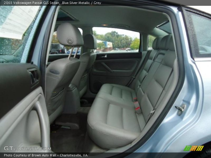 Blue Silver Metallic / Grey 2003 Volkswagen Passat GLS Sedan
