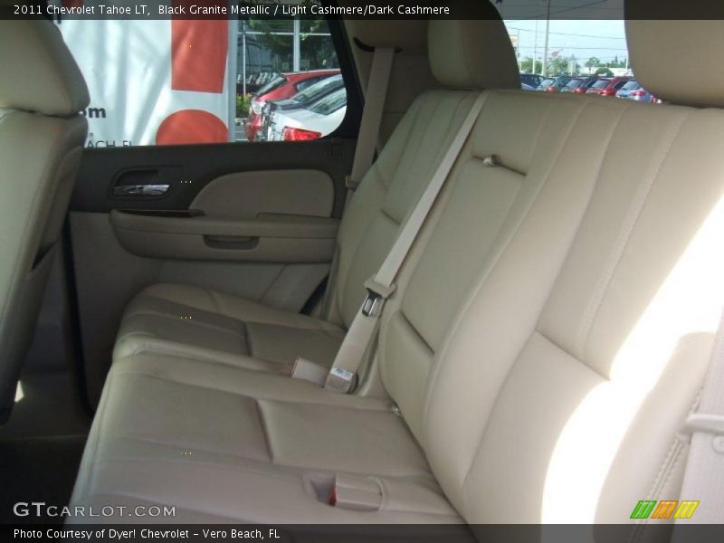 Black Granite Metallic / Light Cashmere/Dark Cashmere 2011 Chevrolet Tahoe LT