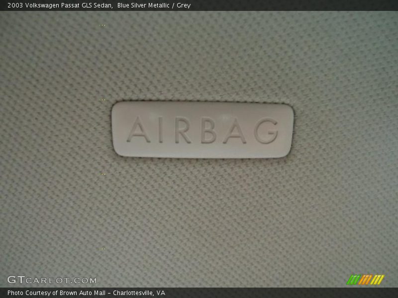 Blue Silver Metallic / Grey 2003 Volkswagen Passat GLS Sedan