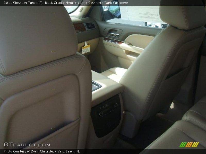 Black Granite Metallic / Light Cashmere/Dark Cashmere 2011 Chevrolet Tahoe LT