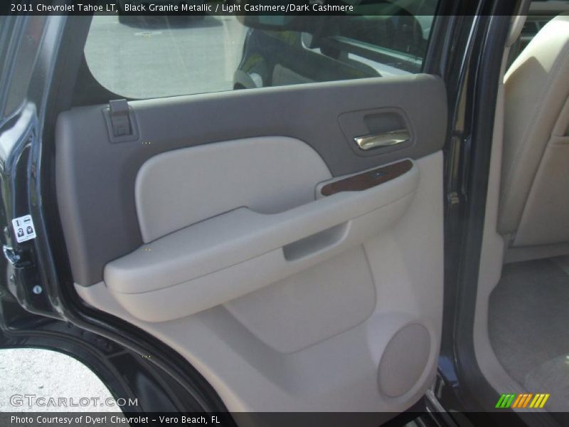 Black Granite Metallic / Light Cashmere/Dark Cashmere 2011 Chevrolet Tahoe LT