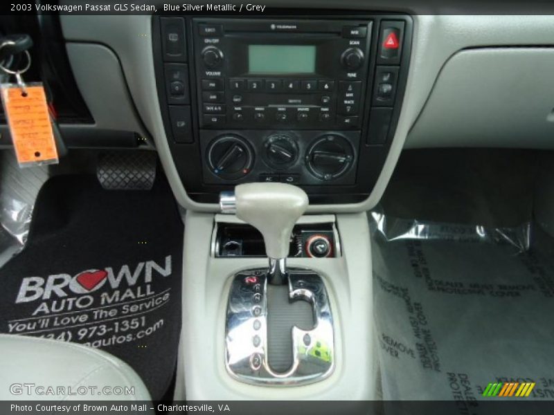 Blue Silver Metallic / Grey 2003 Volkswagen Passat GLS Sedan