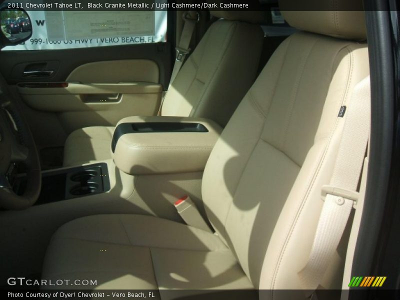 Black Granite Metallic / Light Cashmere/Dark Cashmere 2011 Chevrolet Tahoe LT