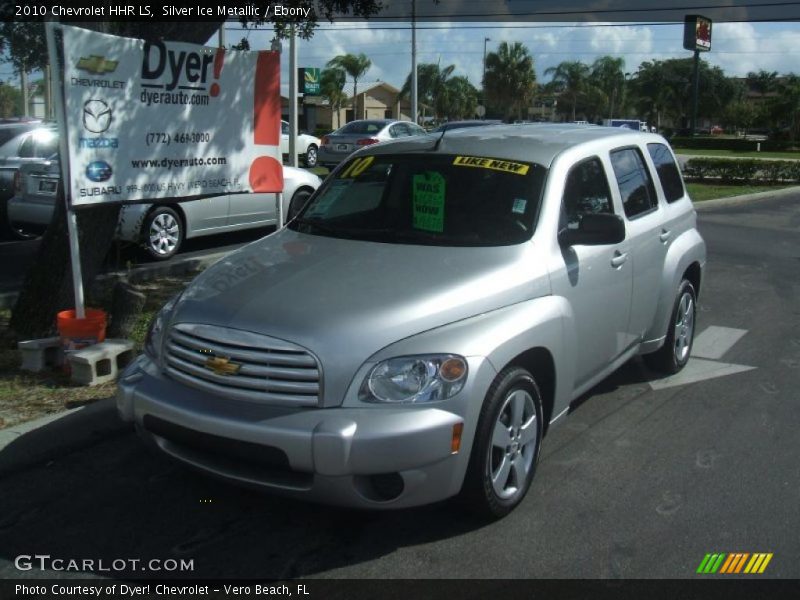 Silver Ice Metallic / Ebony 2010 Chevrolet HHR LS