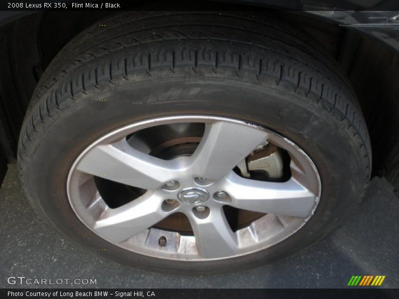 Flint Mica / Black 2008 Lexus RX 350