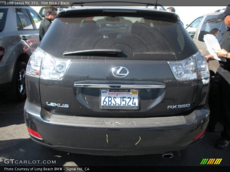 Flint Mica / Black 2008 Lexus RX 350