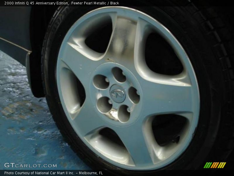 Pewter Pearl Metallic / Black 2000 Infiniti Q 45 Anniversary Edition