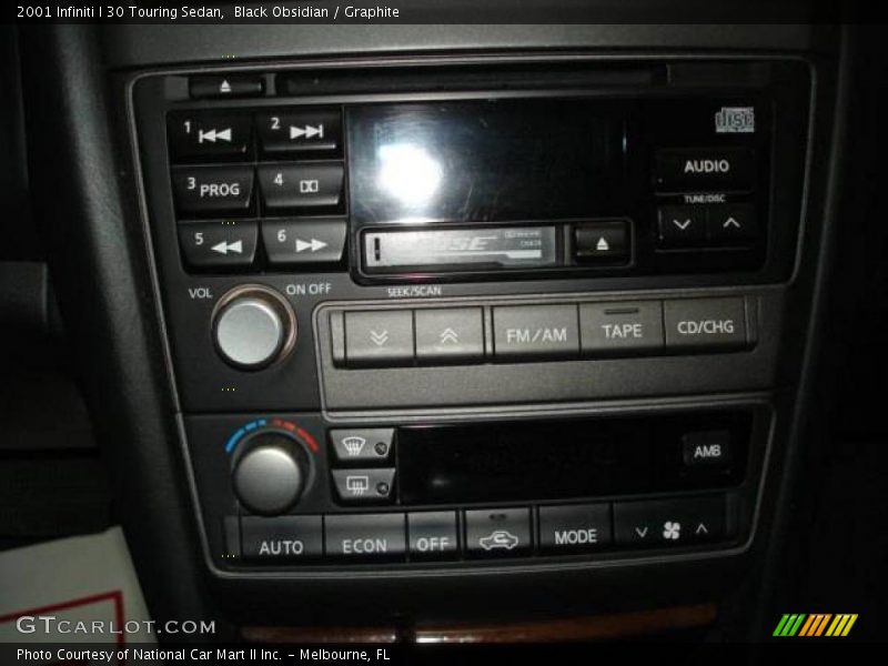 Black Obsidian / Graphite 2001 Infiniti I 30 Touring Sedan
