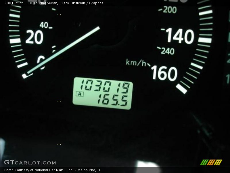 Black Obsidian / Graphite 2001 Infiniti I 30 Touring Sedan