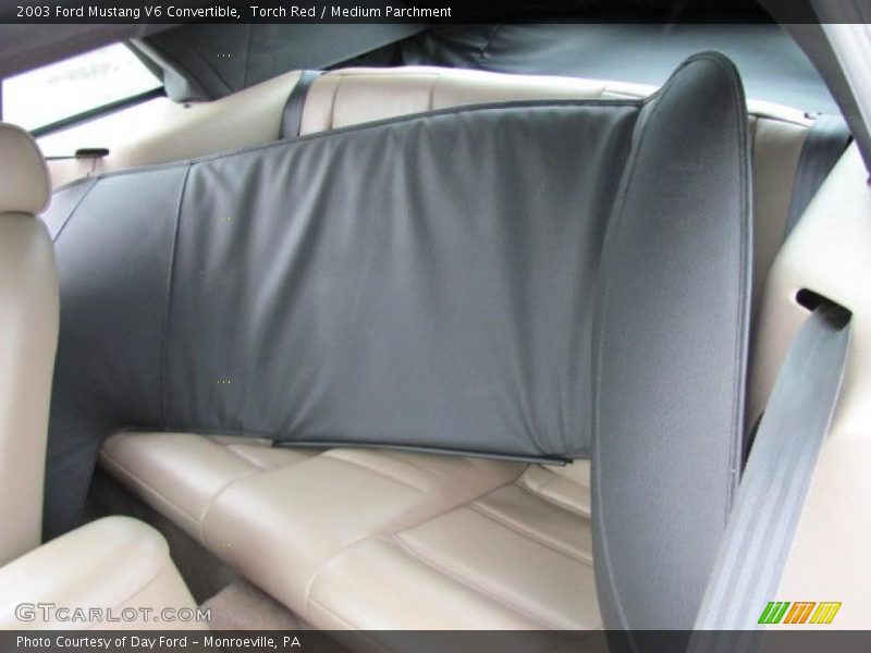 Torch Red / Medium Parchment 2003 Ford Mustang V6 Convertible