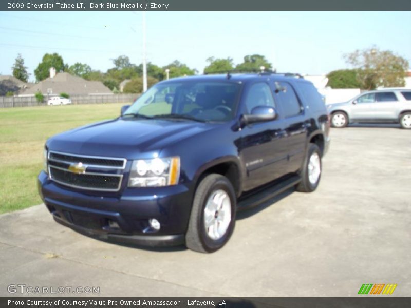 Dark Blue Metallic / Ebony 2009 Chevrolet Tahoe LT