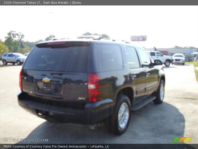 Dark Blue Metallic / Ebony 2009 Chevrolet Tahoe LT