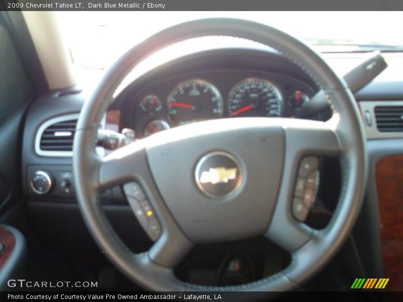 Dark Blue Metallic / Ebony 2009 Chevrolet Tahoe LT