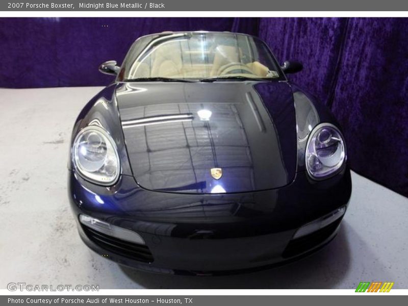 Midnight Blue Metallic / Black 2007 Porsche Boxster
