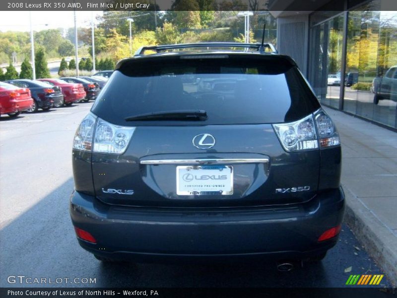 Flint Mica / Light Gray 2008 Lexus RX 350 AWD