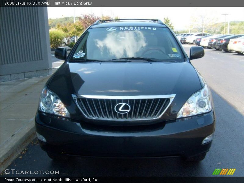 Flint Mica / Light Gray 2008 Lexus RX 350 AWD