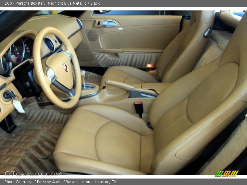 Midnight Blue Metallic / Black 2007 Porsche Boxster