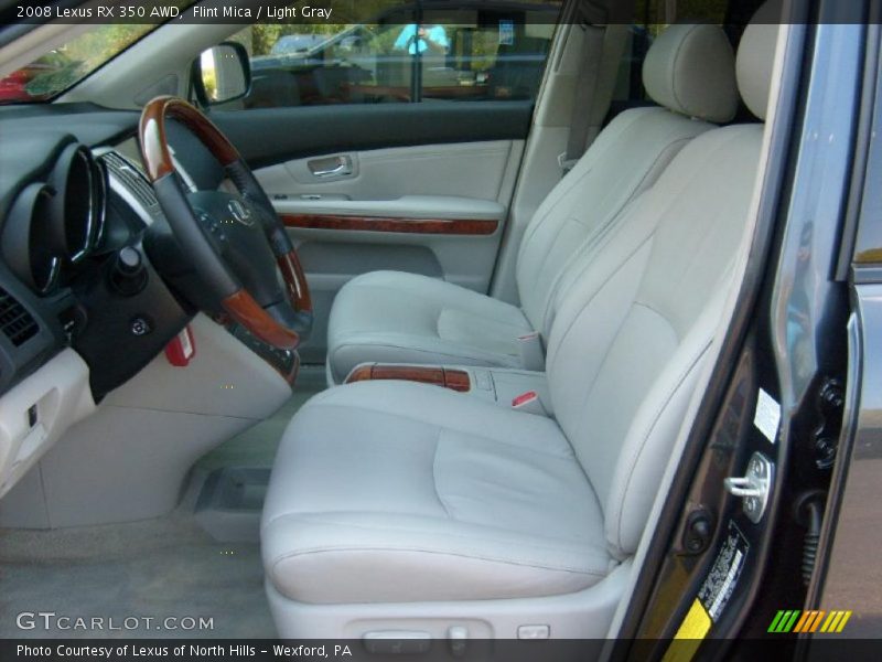 Flint Mica / Light Gray 2008 Lexus RX 350 AWD