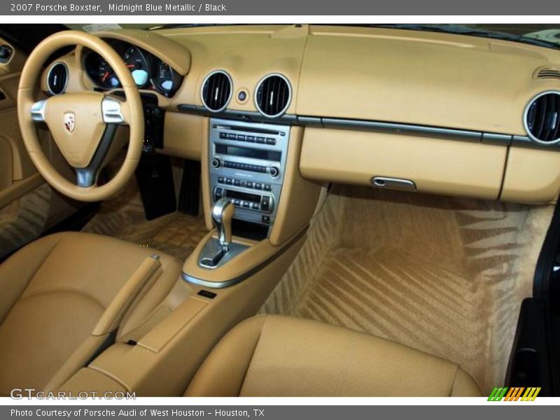 Midnight Blue Metallic / Black 2007 Porsche Boxster