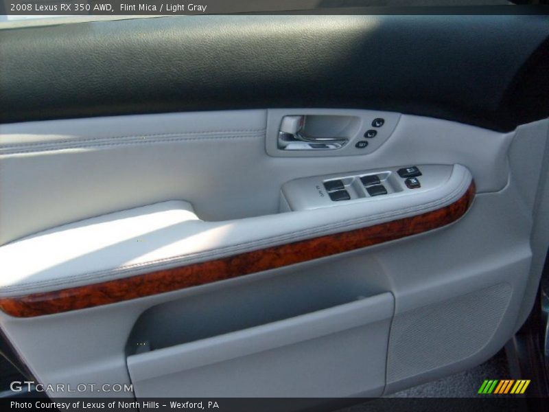 Flint Mica / Light Gray 2008 Lexus RX 350 AWD