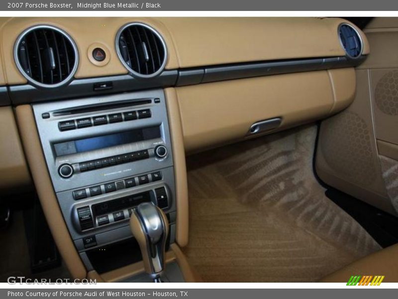 Midnight Blue Metallic / Black 2007 Porsche Boxster