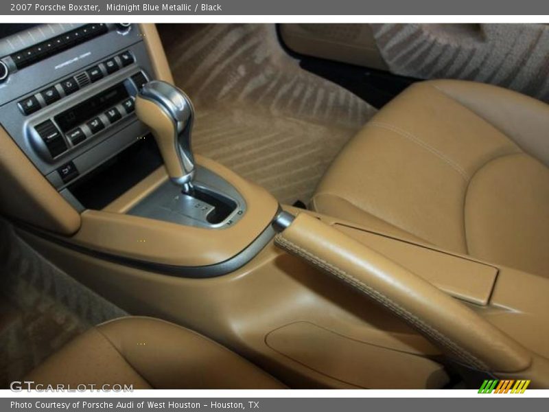 Midnight Blue Metallic / Black 2007 Porsche Boxster