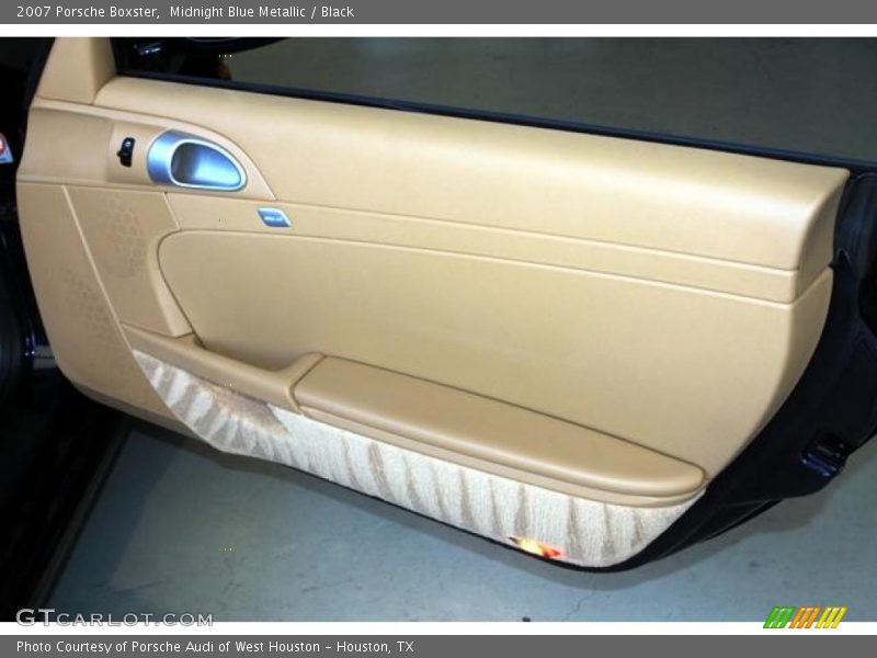 Midnight Blue Metallic / Black 2007 Porsche Boxster