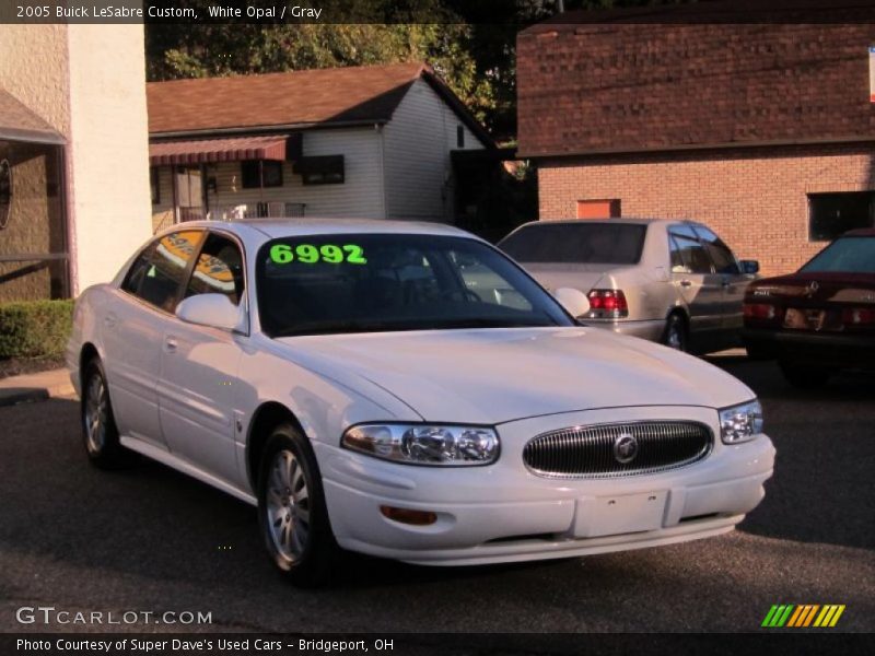White Opal / Gray 2005 Buick LeSabre Custom