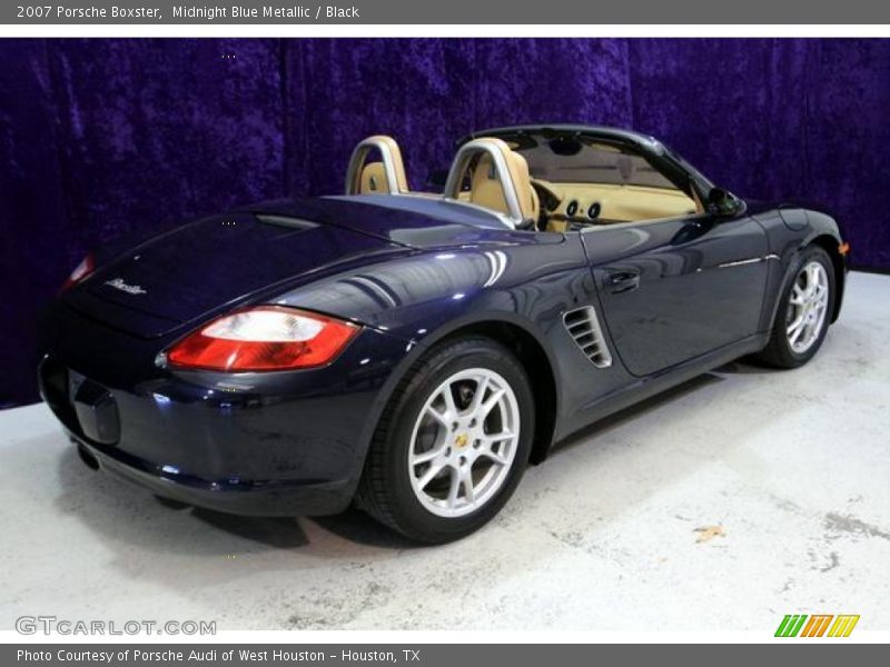 Midnight Blue Metallic / Black 2007 Porsche Boxster
