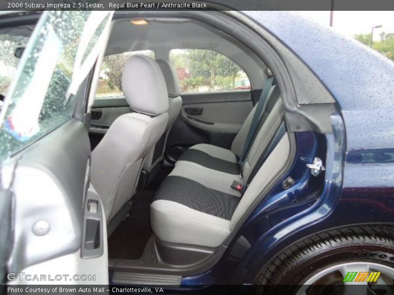 Regal Blue Pearl / Anthracite Black 2006 Subaru Impreza 2.5i Sedan